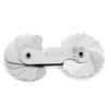 Radius Radius Stainless Steel Gauge Measuring Internal Diameter Practical Radius Fillet Gauge 4-piece Gauge, Gauge, Tool, R0.3-1.5 / R1-6.5 / R7-14.5