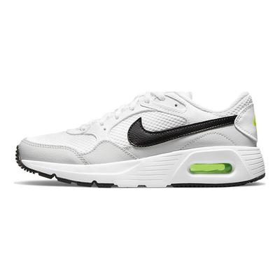 Air Max SC GS White Photon Dust Kids Sneakers Black Volt CZ5358-105