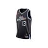 Temporada 2022-23 Clippers Paul George No. 13 Camiseta de Baloncesto Hombre Tops Negro DO9596-011