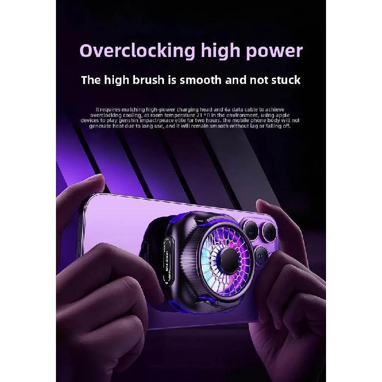 N26 NOVÝ Mobilní Telefon Magnetický Polovodičový Chladící Ventilátor Radiátor Lednice Zadní Klip PUBG Hra Chladič pro IPhone Android