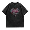 Nurse Love Nursing Student Rn Life Thank You s For Women Long Sleeve T Shirt Black 3X Large vintage Washed Comfortable