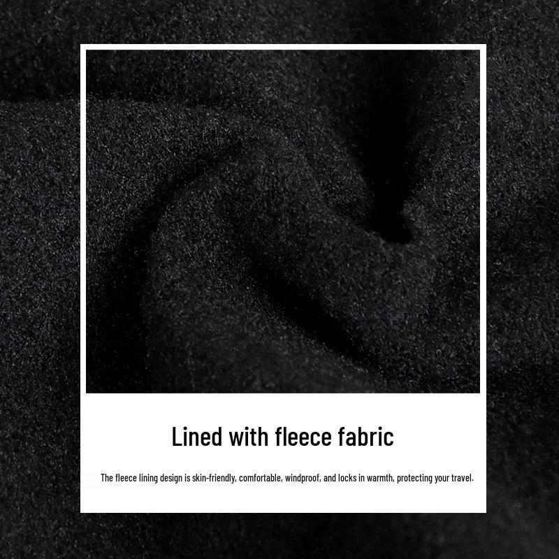 Windproof Fleece-Lined Winter Balaclava: Cold-Proof Motorcycle & Ski Face Protector