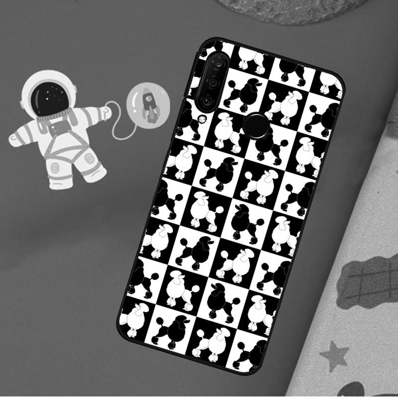 Poodle Dog Cartoon For Huawei Nova 5T 9 10 SE 7i 8i 11i 12i Y60 Y61 Y70 Y72 Y73 Y90 Y91 P20 P40 P30 Lite Case