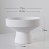 Minimalist Hydroponic Ceramic Flower Pot - Elegant Home & Office Decor
