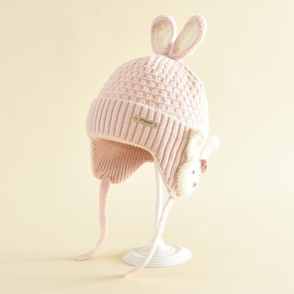 Children's Cute Ear Knit Hat - Warm, Windproof & Versatile Wool Hat