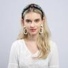 LALA Bohemian Flower Hairband - Black