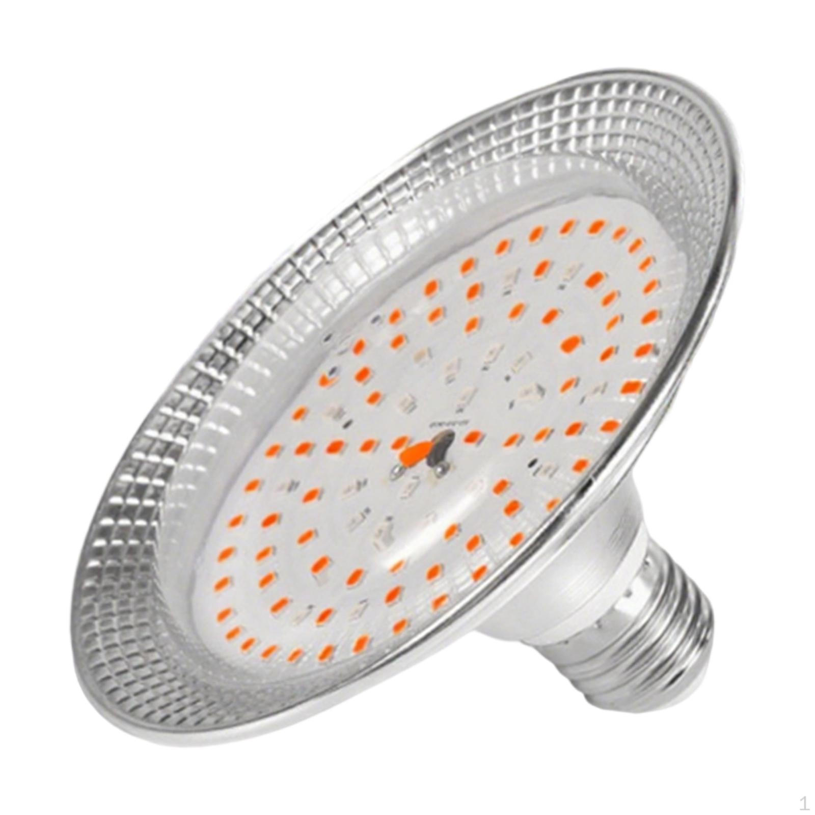 

18 Вт E27 Лампа для выращивания растений для теплицы 13x8,5 см Многофункциональный легкий профессиональный аксессуар Pink Red Spectrum