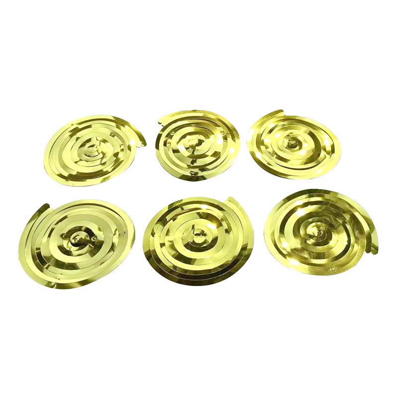 Festival & Birthday Swirl Ceiling Decorations: Hanging PVC Ornament for Windows, Corridors, and More.