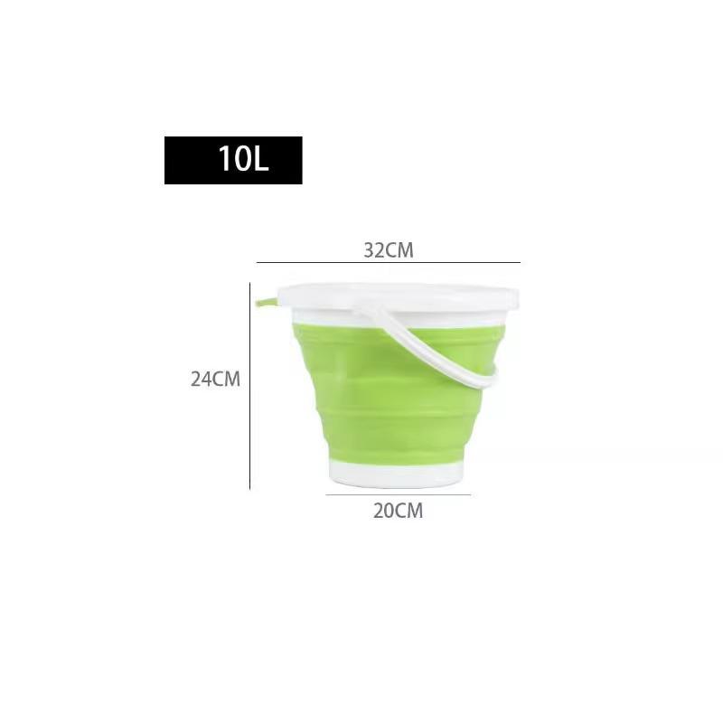 TikTok Trend: Portable Foldable Bucket for Travel & Outdoor Use