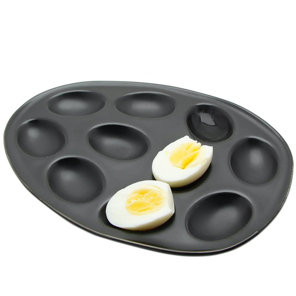 EGG PLATE PORCELAIN EGG PLATTER