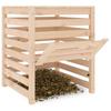 Vidaxl Kompostownik, 63,5X63,5X77,5 Cm, Lite Drewno Sosnowe