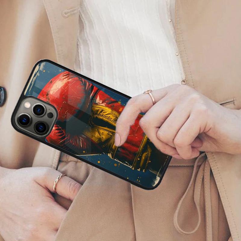 

Red boxing gloves Magnetic Phone Case For APPLE iPhone 17 Air 16 14 13 12 Pro Max 15 Plus Wireless Charge With MagSafe Cover iPhone 13mini