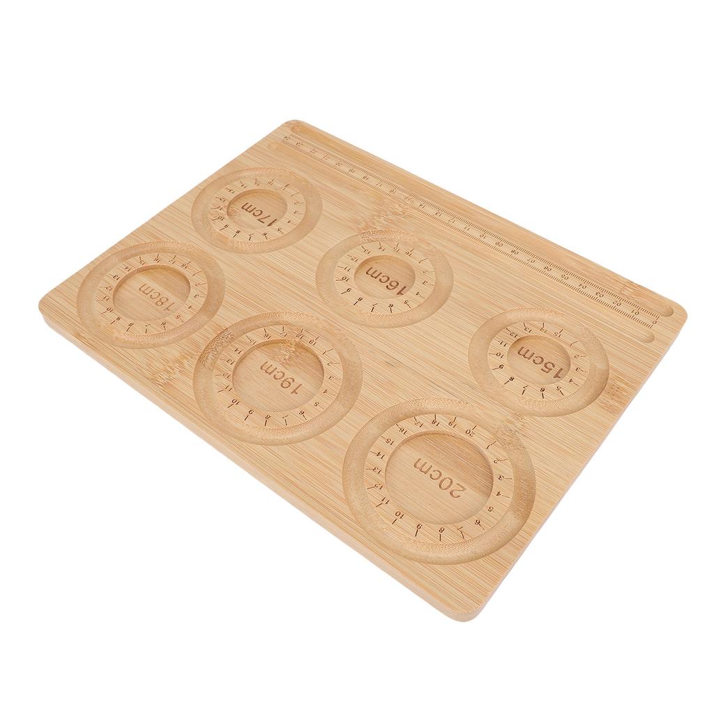 Schmuckherstellung Perlenbrett 15-20cm Skala   Holz Schmuckherstellung Zubehör Perlenablage für Handwerk