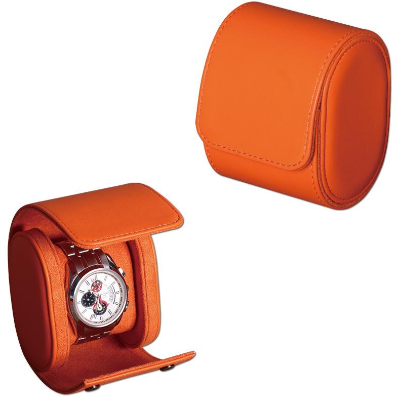 Waterproof PU Leather Watch Storage Box with 1-3 Slots - Stain-Resistant Gift Packaging