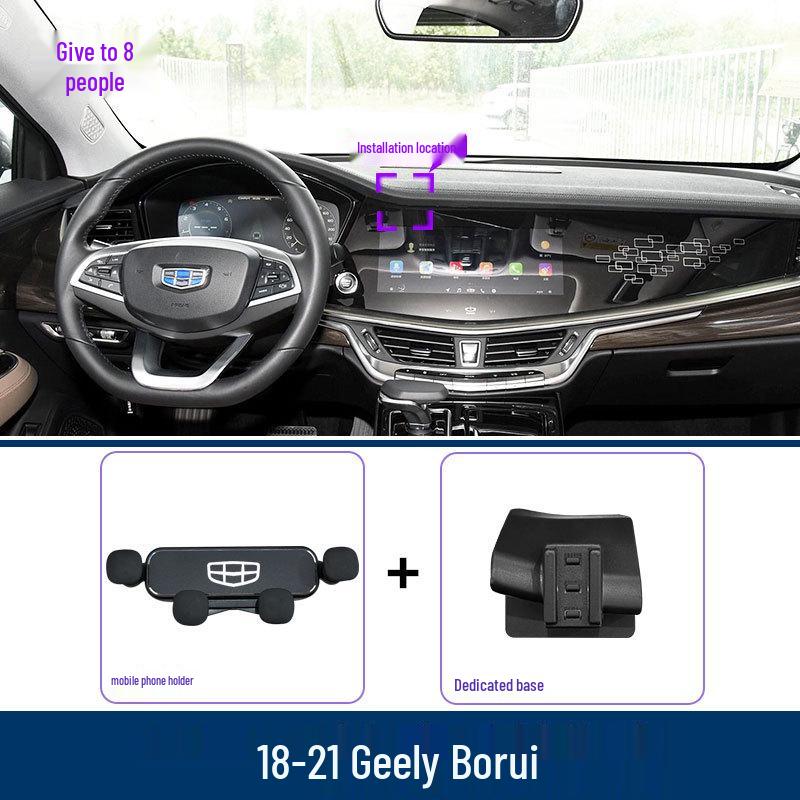 Geely Borui Air Vent Phone Holder - Custom Navigation Mount Geely Borui