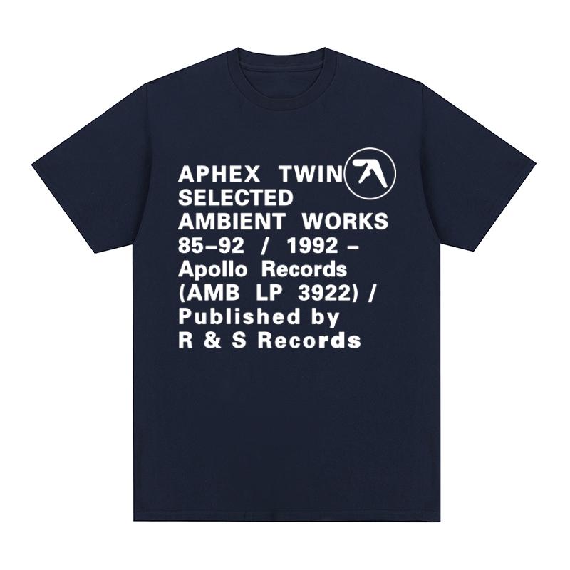 APHEX TWIN Vintage T-Shirt Y2K Streetwear Kleidung Geburtstagsgeschenk Baumwolle Herren T-Shirt Neues T-Shirt Damen Tops