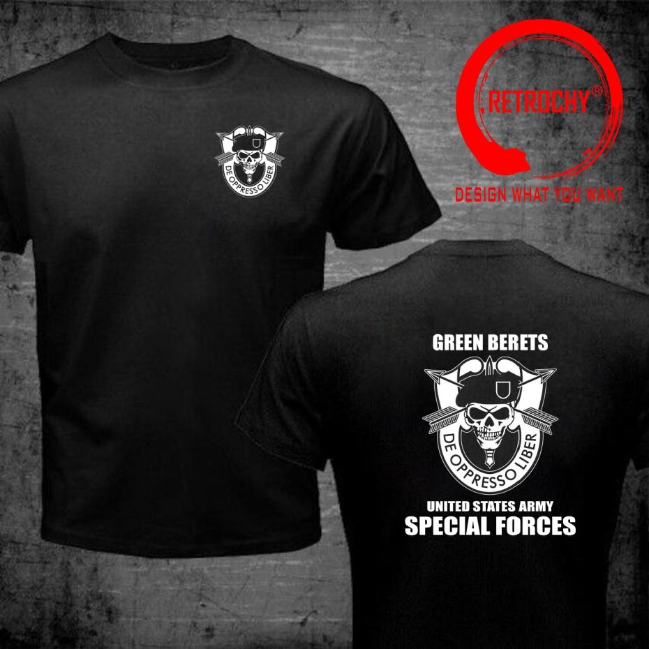 Funny Design Special Forces Green Berets Shirt Unisex Fashion Trendy Casual Clothing Stylish Tops Tee Shirt Leisure Tshirt Unisexs