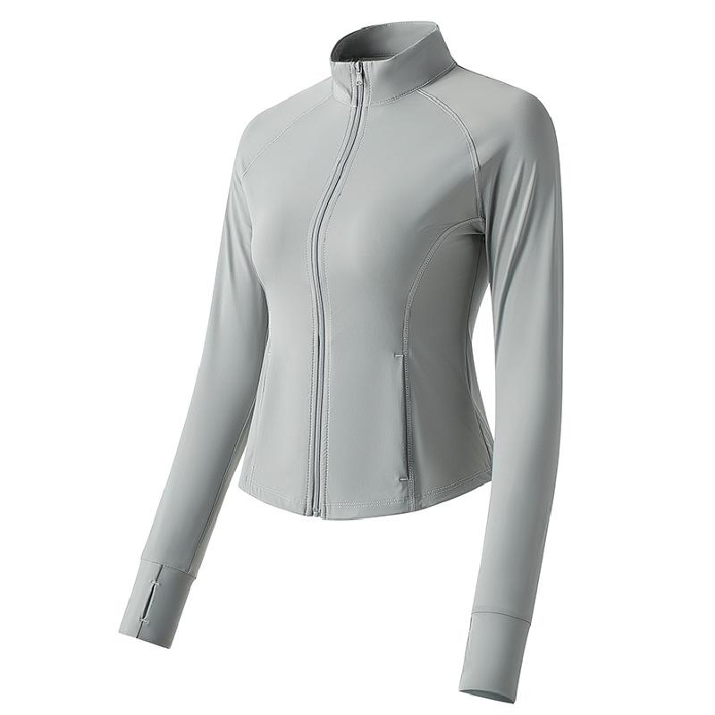 Women's Stand-Up Collar UV Protection Yoga Jacket