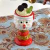 Cartoon Ceramic Ice Cream Cup Water Cup Christmas Mousse Mug Santa Claus Goblet  Xmas Gift