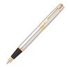 Sheaffer Sheaffer 300 Chrome Cap Fine Fountain Pen w/ Gold Trim