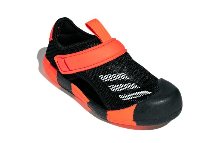 adidas Altaventure Slip Resistant, Abrasion Resistant, Breathable Children's Sandals Black Orange GX5109