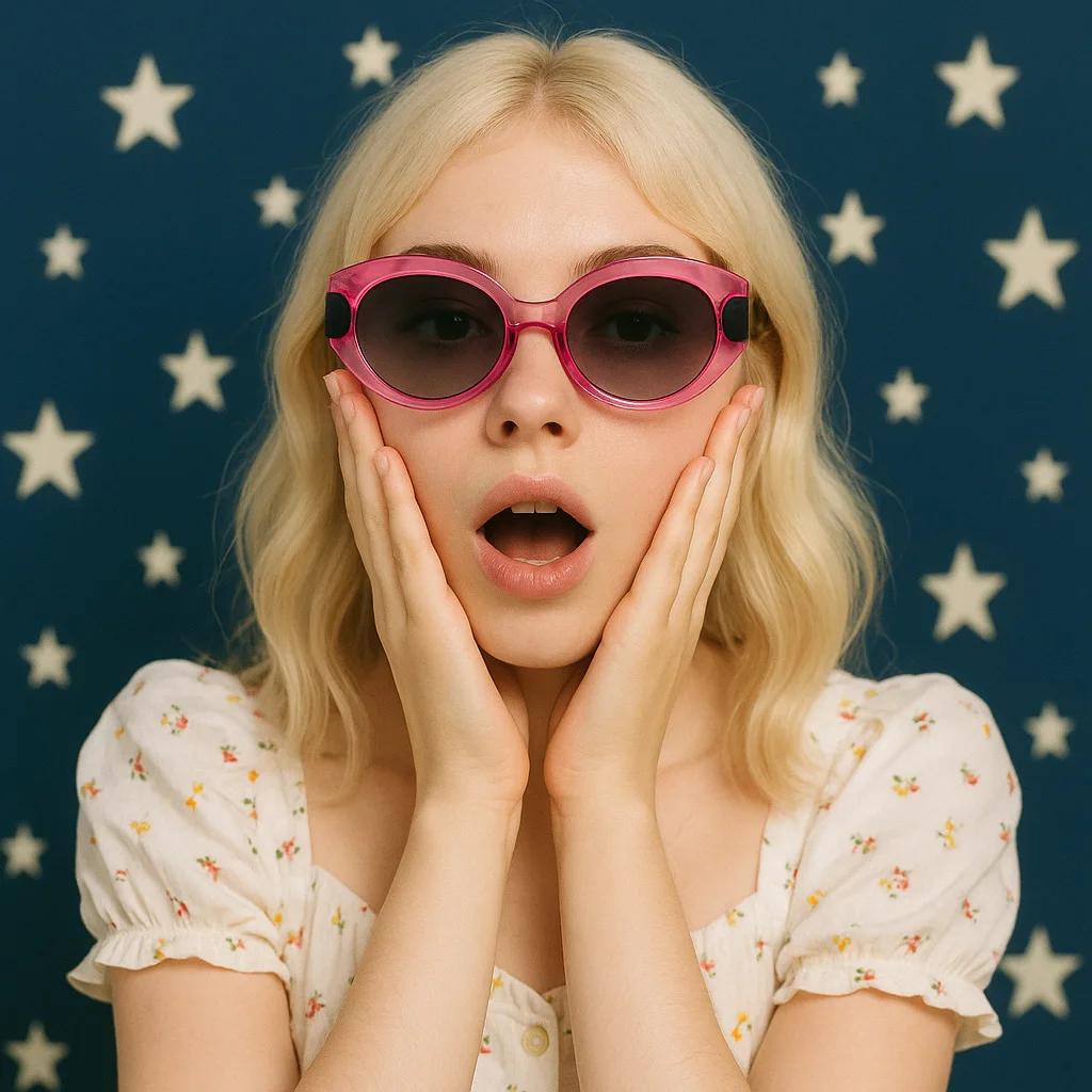 Vintage Sexy Cat Eye Sunglasses Women For Men Luxury Brand Designer Sun Glasses Punk Popular Hip Hop Double Color Eyewear Uv400