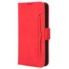 For TECNO Pova 6 Pro 5G LI9 Leather Case Multiple Card Slots Phone Cover -  Red