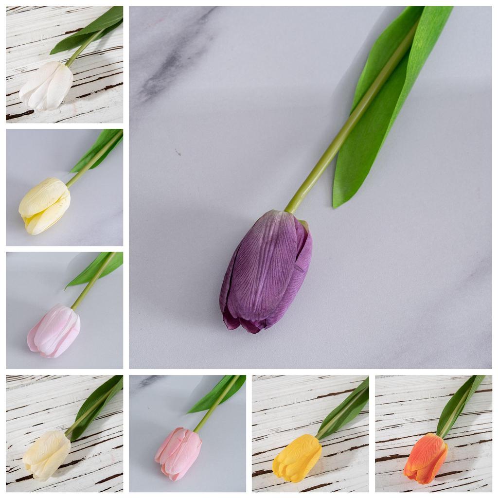 Starry Dance Tactile Tulip Artificial Flowers - Home & Wedding Décor INS Style
