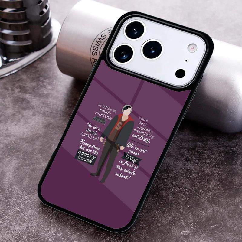 Jughead Cole Sprouse Phone Case for iPhone 17 16 15 Pro Max Air 14 13 12 11 Plus Shockproof Cover
