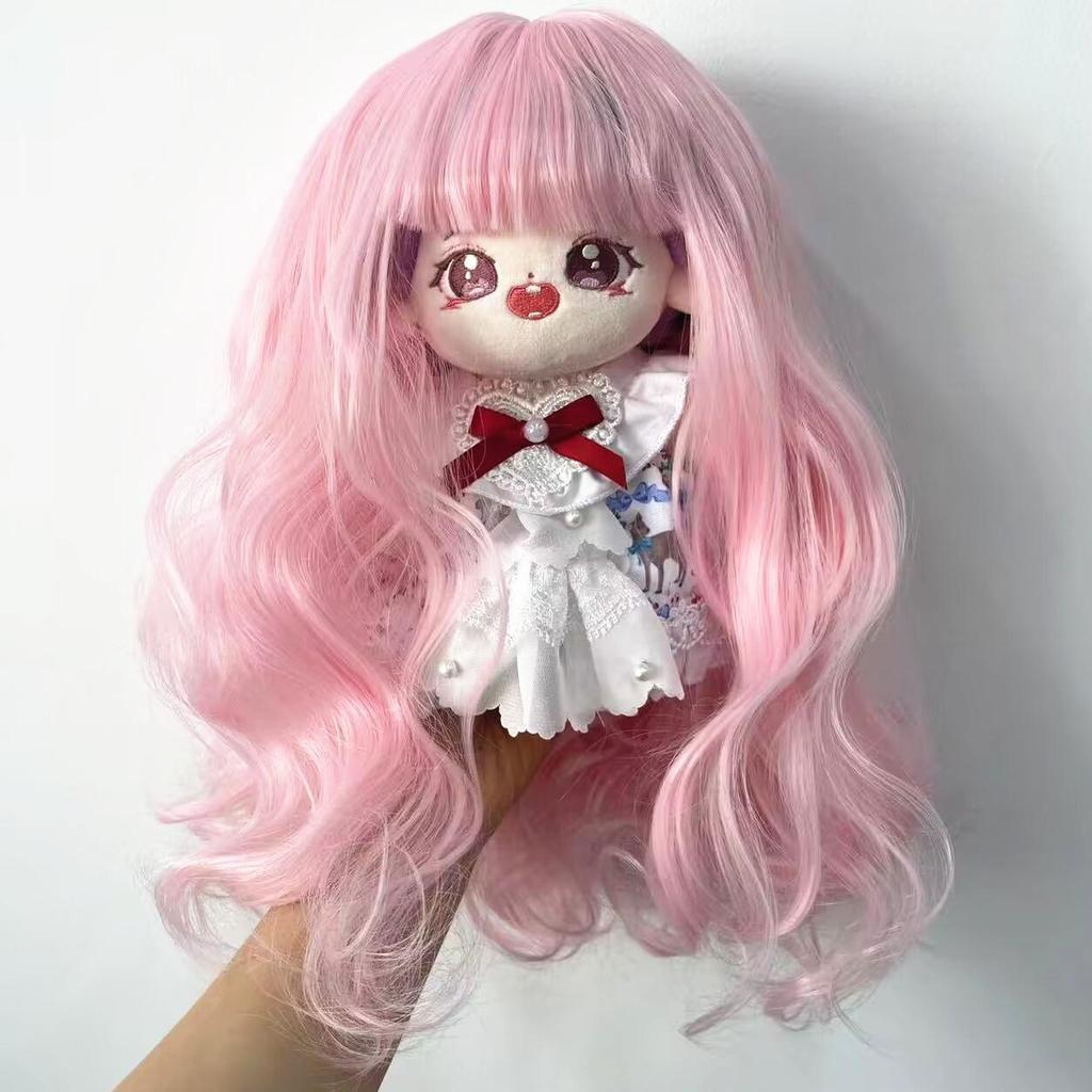 20CM Cotton Doll Wig for Male and Female Dolls - Headgear and Hair