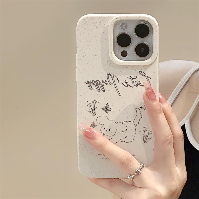 Zhitai iPhone 16 Pro/15/14/13 Pro Max/11/7/8 Wheat Soft Case