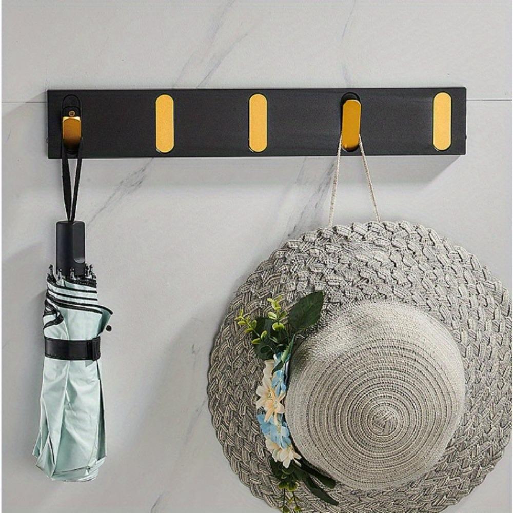 Neviditelný hák, montovna za dveřmi, vstupní hala, háček na kabáty, nástěnná koupelna, háček na kabáty, řadový hák, žádné děrování, skládání