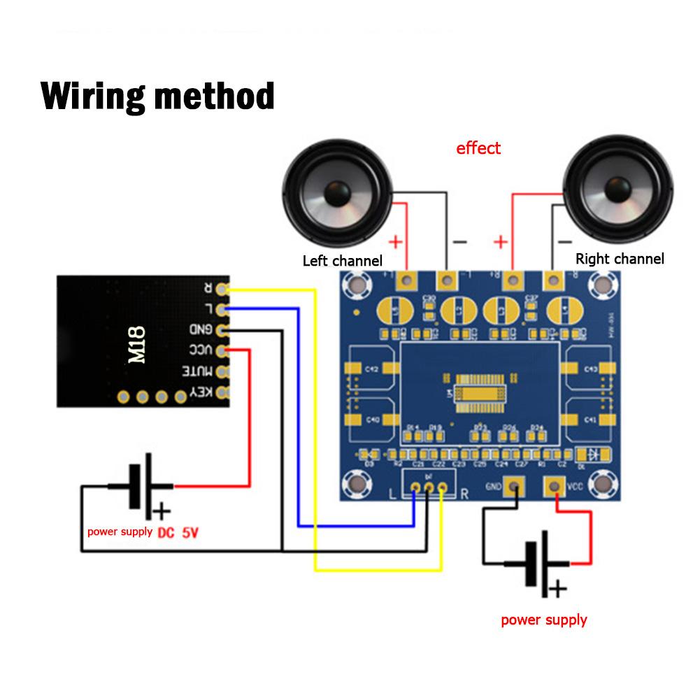 HW-425 Bluetooth-kompatibilní modul audio přijímače Bluetooth-kompatibilní 4.2 bezdrátový HiFi stereo bezztrátový MP3 hudební dekodér deska