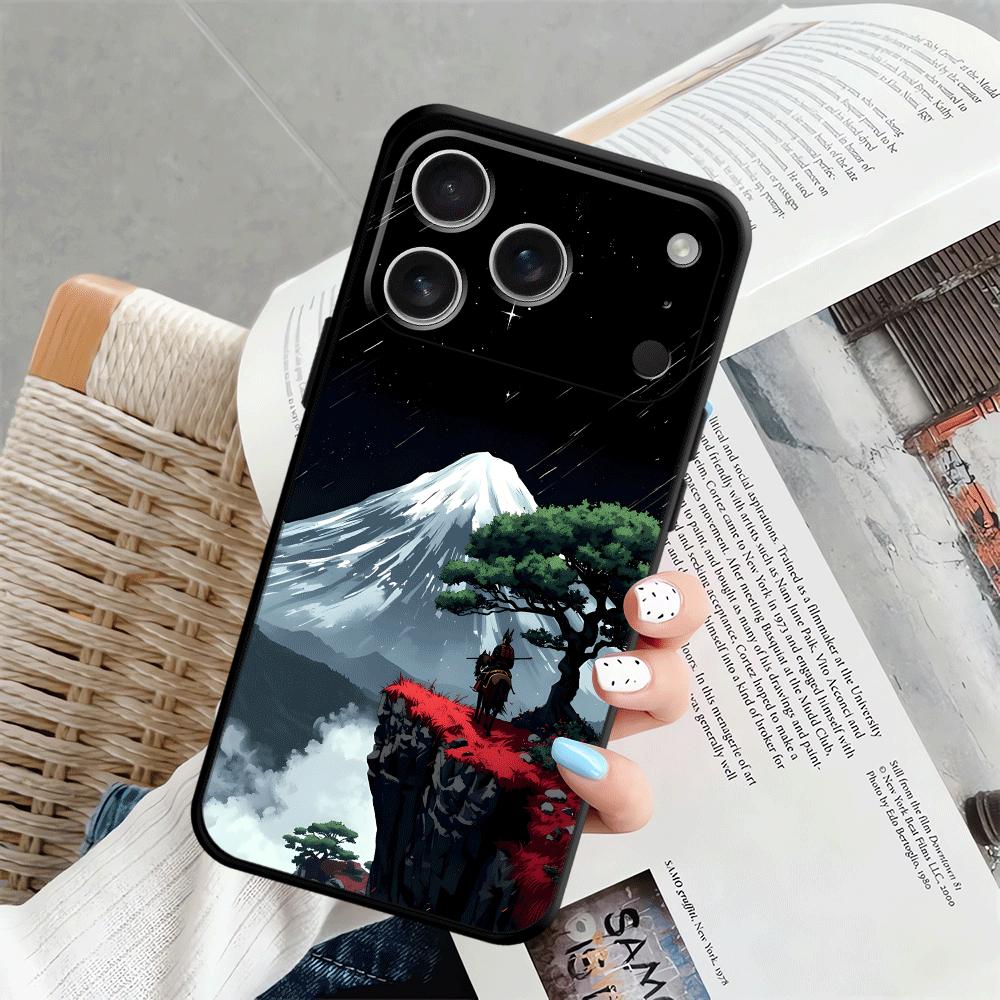 Creative Mountain Peak Art Funda Phone Cover Case for Apple iPhone 17 Pro Max 12 13 Air 11 15 Pro 7 8 XR XS MAX 16 14