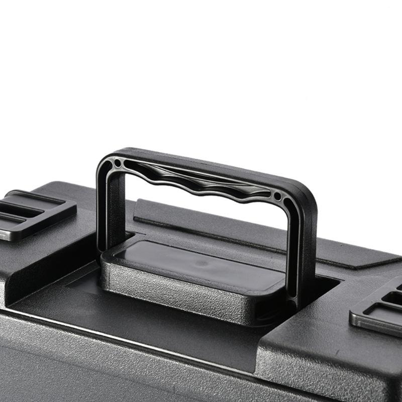 Waterproof Fishing Tackle Storage Box With Security Lock Heavy Duty Organizers For Outdoor Angling Tool And Equipment