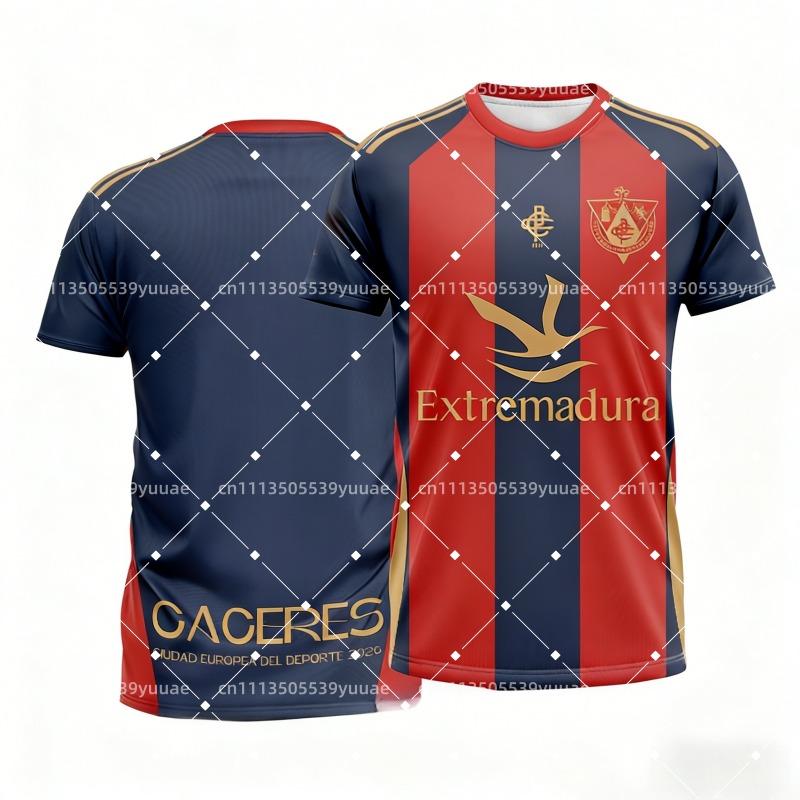 2026 Summer Spanish Adult Football Training Clothes Breathable Spanish soccer Sport Top Casual Fitness T-shirt beachwear wetsuit