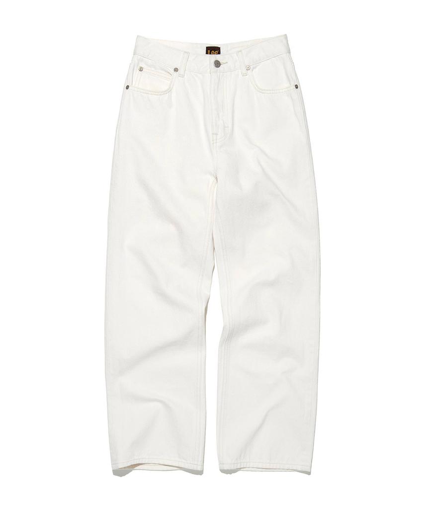 LEE Women'S Straight Fit Denim Pants Ecru