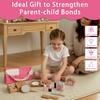 UMU Makeup Toy Set for Kids: Makeup Play Set, Additive-Free, Nail Polish, Mirror Included, Birthday Present