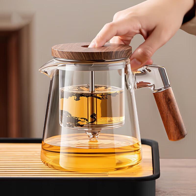 Ba Qian Hang Glass Tea Infuser Teapot