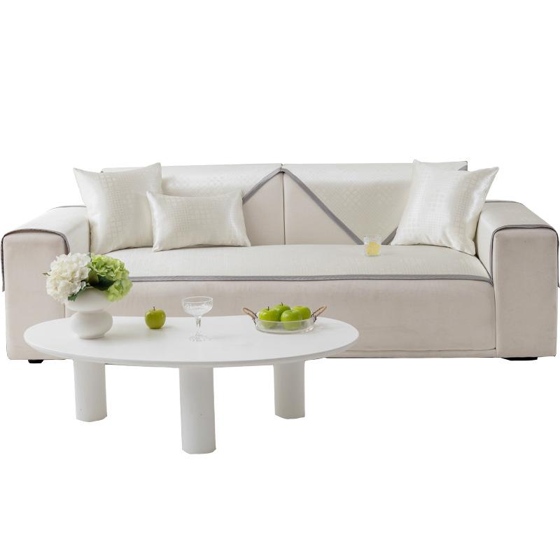 Ice Silk Summer Sofa Cushion Non-Slip Stain-Resistant Sofa Cover Universal Cover High-Grade All Wrapped Simple Cool Sofa Mat
