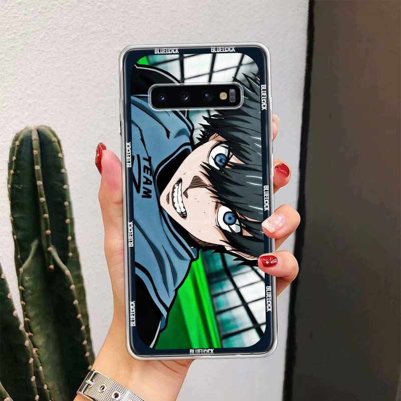 Japan Anime Blue Lock Für Samsung Galaxy Note 20 Ultra 20 10 Pro 9 8 Handyhülle S10E S10 Plus S9 S8 + S7 Edge M21 M32 Abdeckung