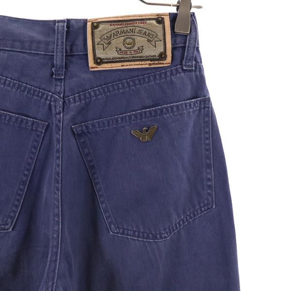 ARMANI JEANS made in Italy Straight denim pants w29 Navy system jeans Women Used