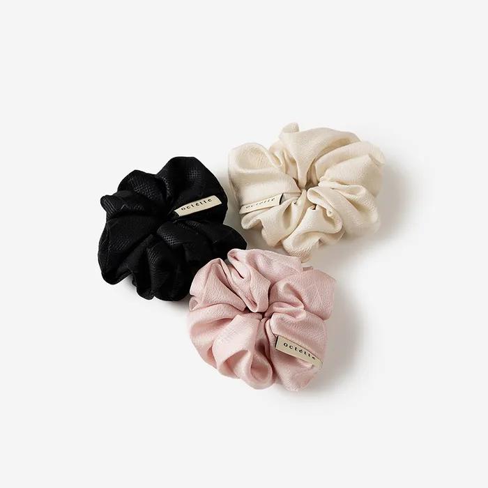 CHECK SATIN HAIR BAND_3COLOR