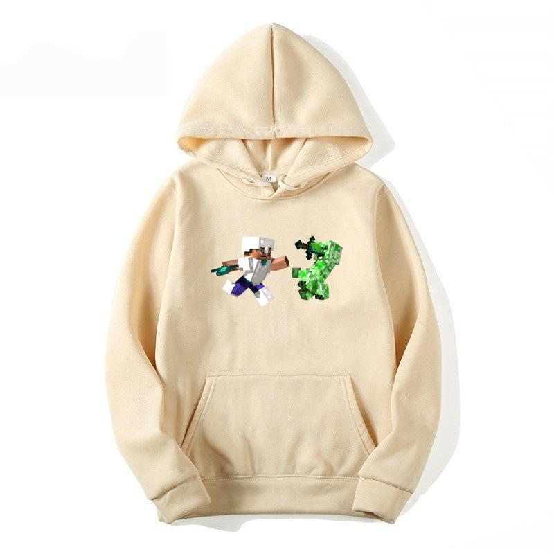 Anime-Themed Creative Print Hoodie for Kids and Adults