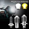 High-brightness Motorcycle Headlight H4 H6 12V Aluminum Alloy LED High/Low Beam Led Bulbs 2000LM Super Bright Scooters Fog Lamp