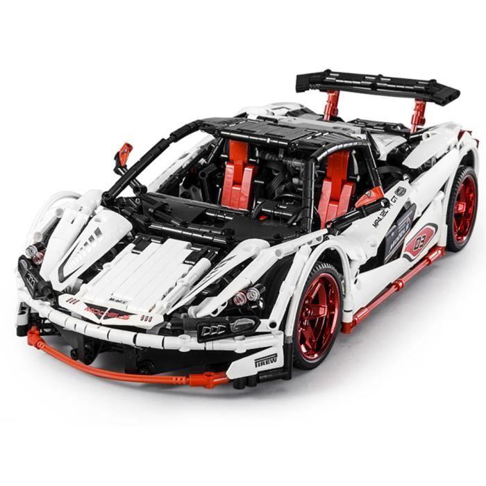 1-10 13067 Compatible Racing Car Building Blocks Toys for Children Icarus Sports Car