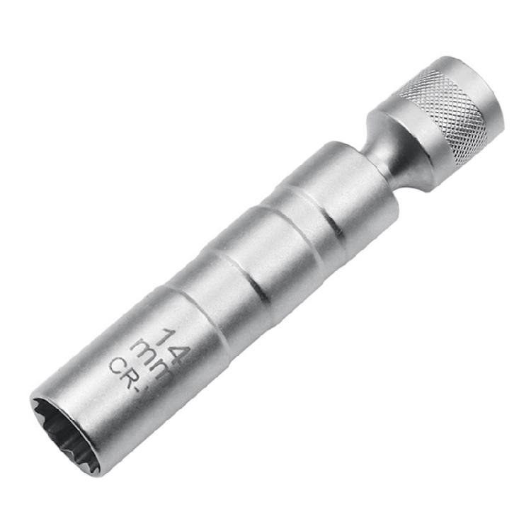 

Universal Joint Wrench for Spark Plug Socket with Thin Wall Magnetic Swivel Sock 1