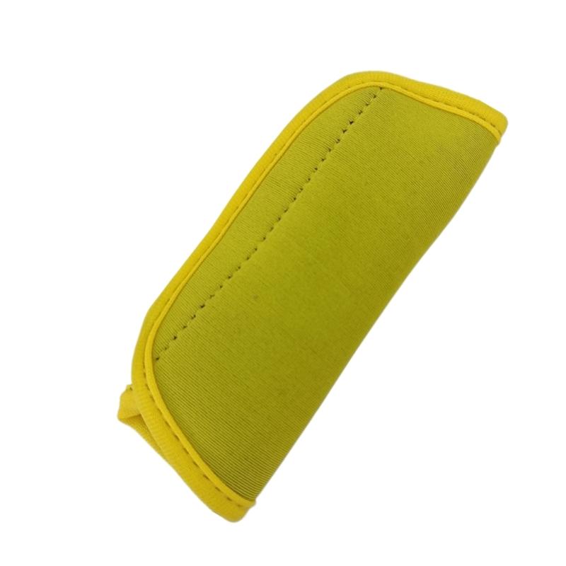 Удобный защитный чехол для ручки багажа Защитите ручку вашего багажа со стилем жёлтый