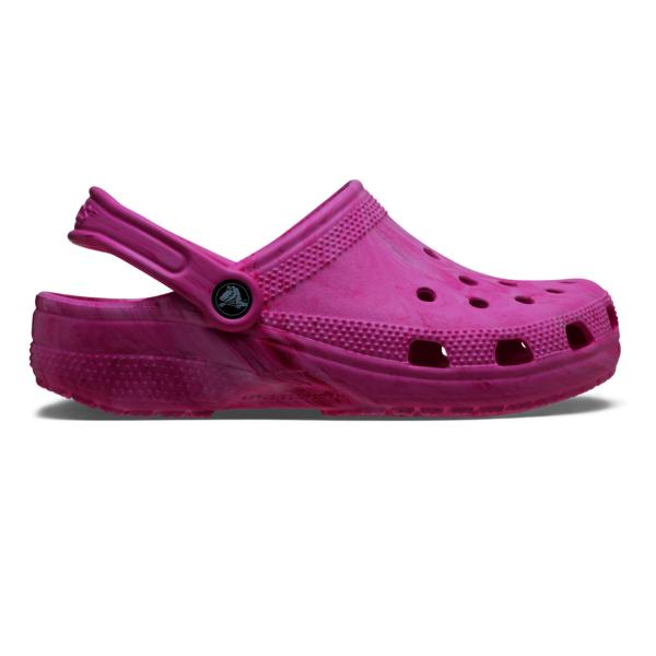 Crocs Dziecięce Klasyczne Klapki Akwarelowe Marmurkowe Dziecięce 211602 7av Sandały Klapki Zibbitz Marmurkowy Wzór