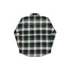 Palace Plaid Long Sleeve Shirt Unisex shirts Green PAL-FW20-385